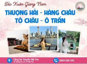 THƯỢNG HẢI - TÔ CHÂU - HÀNG CHÂU - Ô TRẤN - VÔ TÍCH