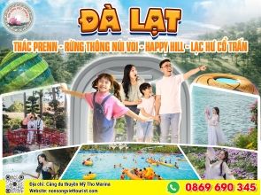 ĐÀ LẠT NGÀN HOA - THAM QUAN ĐIỂM MỚI