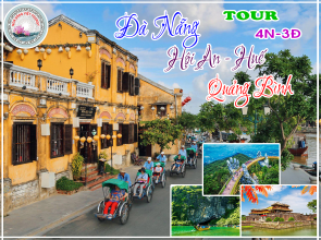 TOUR ĐÀ NẴNG - SƠN TRÀ - HỘI AN - HUẾ - QUẢNG BÌNH