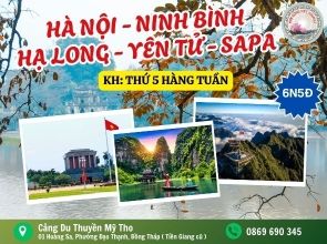 HÀ NỘI - NINH BÌNH - HẠ LONG - SAPA 6N5Đ