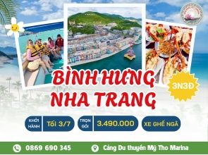 BÌNH HƯNG - NHA TRANG - THƯỞNG THỨC TÔM HÙM