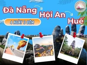 ĐÀ NẴNG - BÀ NÀ HILLS - HỘI AN - HUẾ 4N3Đ