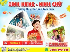 BÌNH HƯNG - NINH CHỮ - THƯỞNG THỨC TÔM HÙM