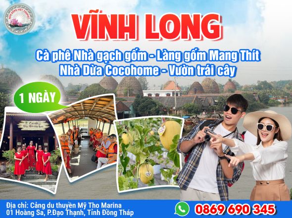 VĨNH LONG - CÁC LÀNG NGHỀ VÀ VƯỜN TRÁI CÂY