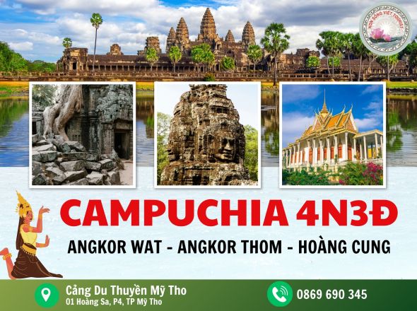 CAMPUCHIA - SIEM REAP - PHNOM PENH