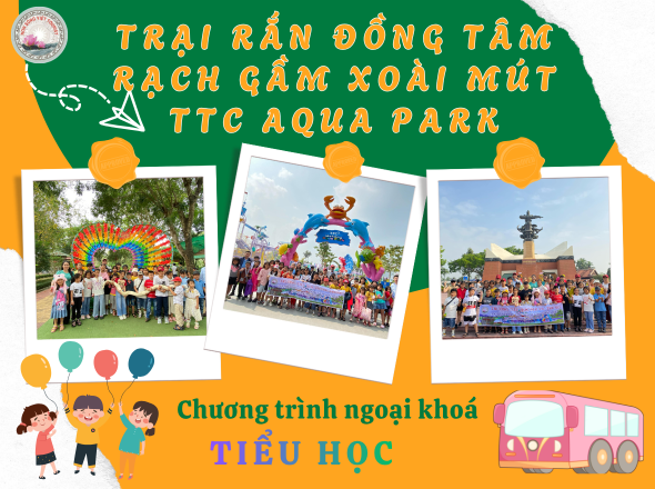 TTC AQUA PARK - TRẠI RẮN - RẠCH GẦM XOÀI MÚT