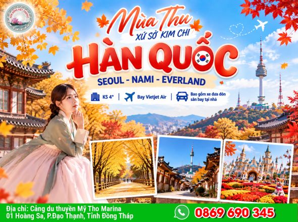 HÀN QUỐC - SEOUL - NAMI - EVERLAND