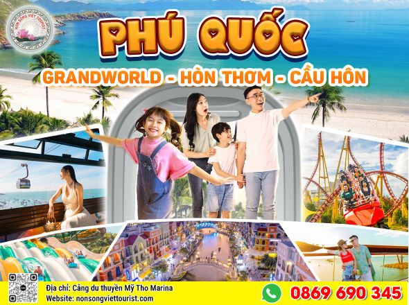 PHÚ QUỐC - HÒN THƠM - CẦU HÔN - BUFFET TRƯA