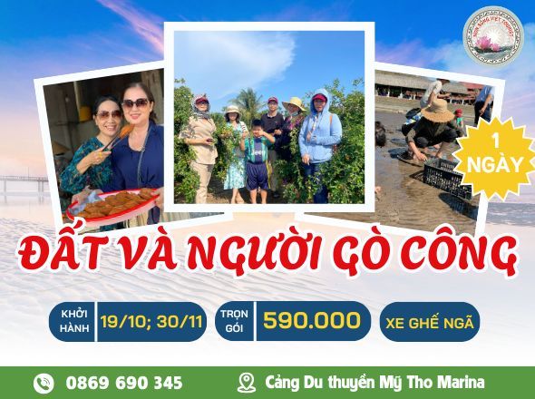 GÒ CÔNG - CÀO NGHÊU - VƯỜN TÁO - SUỐI GẠO FARM